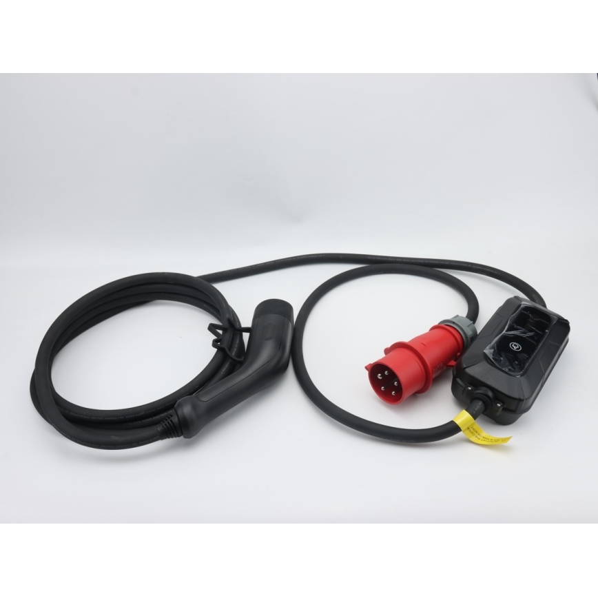 Brilagi - Stazione di ricarica per auto elettriche da viaggio FAST AC Tipo 2 16A/380V 11kW + spina 230V, 3,7kW 5m + custodia