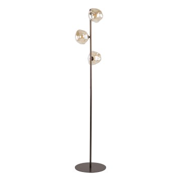 Brilagi - Stehleuchte VULCANO 3xG9/8W/230V braun/rauchbeige