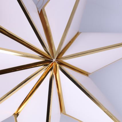 Brilagi - Stella decorativa natalizia a LED 70 cm, alimentazione 2xAA