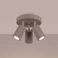 Brilagi - Strahler CRESTO 3xGU10/10W/230V taupe