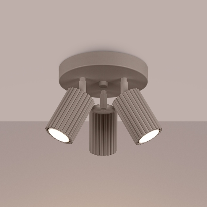 Brilagi - Strahler CRESTO 3xGU10/10W/230V taupe