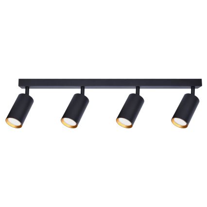 Brilagi - Strahler SELE 4xGU10/30W/230V schwarz/golden