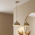 BRILAGI - Suspension à câble MOON 1xE27/60W/230V Ø 18 cm beige/doré