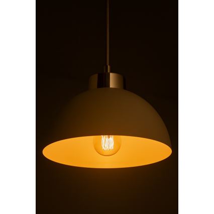 Brilagi - Suspension à câble MOON 1xE27/60W/230V Ø 18 cm beige/doré
