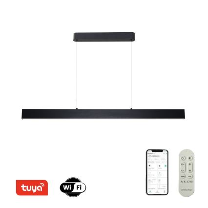 Brilagi - Suspension filaire à intensité variable SLEEKLINE SMART LED/40W/230V 3000-6000K Wi-Fi Tuya noir + télécommande