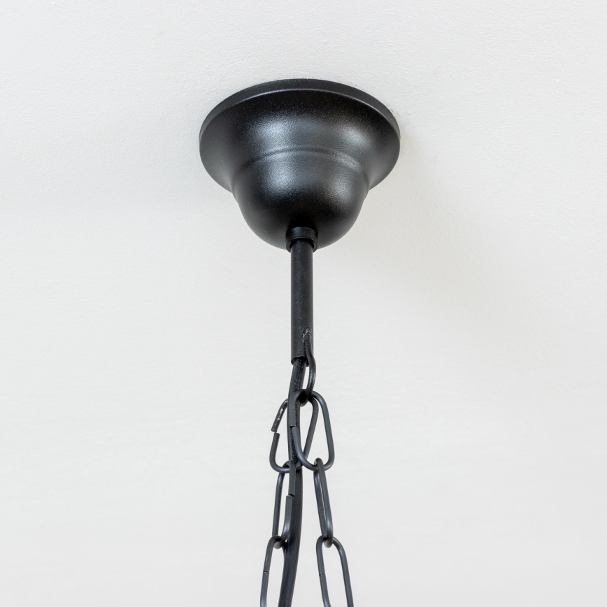 Brilagi - Suspension chaîne RUSTIC 2xE14/40W/230V hêtre