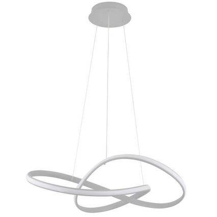 Brilagi - Suspension filaire à intensité variable COSMOWAVE LED/70W/230V 3000-6500K argent + télécommande
