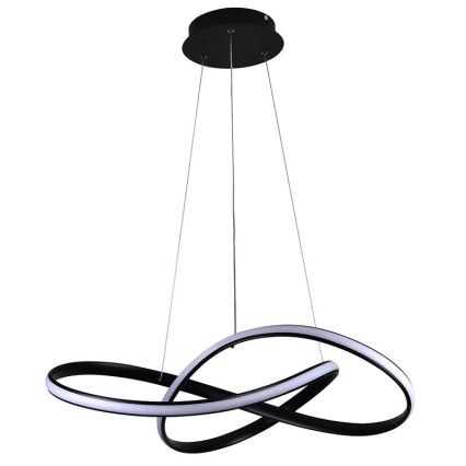 Brilagi - Suspension filaire à intensité variable COSMOWAVE LED/70W/230V noir + Télécommande