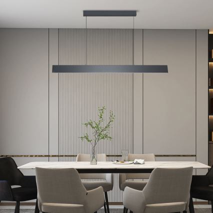 Brilagi - Suspension filaire à intensité variable SLIMLINE LED/40W/230V 3000-6000K anthracite + Télécommande