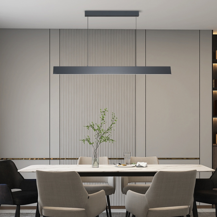 Brilagi - Suspension filaire à intensité variable SLIMLINE LED/40W/230V 3000-6000K anthracite + Télécommande