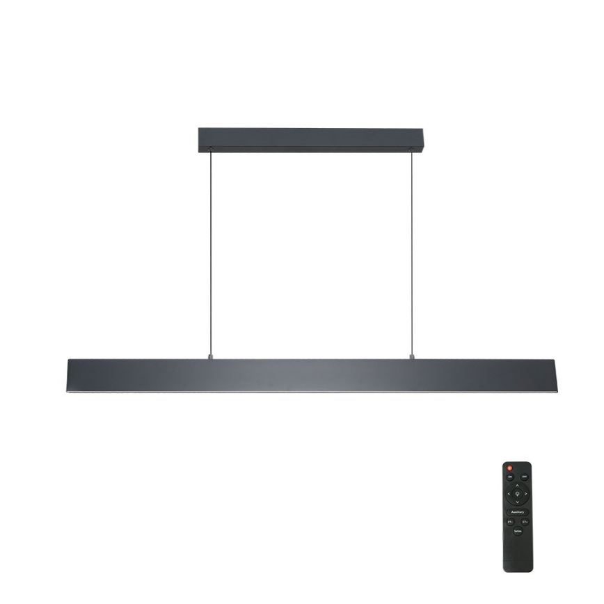 Brilagi - Suspension filaire à intensité variable SLIMLINE LED/40W/230V 3000-6000K anthracite + Télécommande
