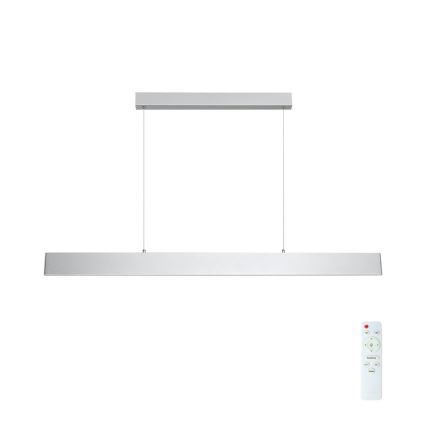Brilagi - Suspension filaire à intensité variable SLIMLINE LED/40W/230V 3000-6000K argent + télécommande