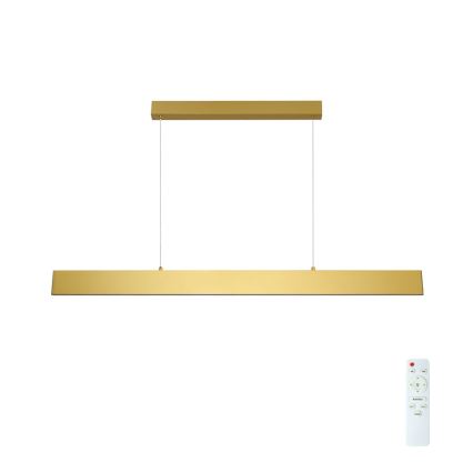 Brilagi - Suspension filaire à intensité variable SLIMLINE LED/40W/230V 3000-6000K doré + télécommande