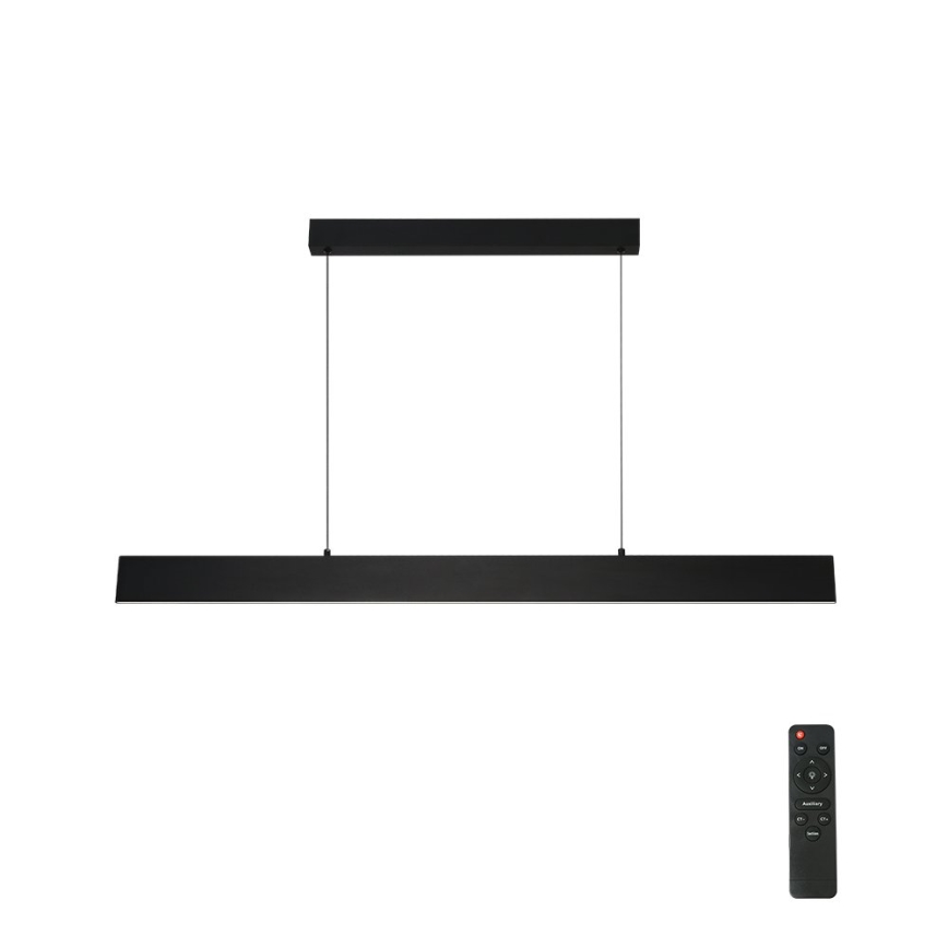 Brilagi - Suspension filaire à intensité variable SLIMLINE LED/40W/230V 3000-6000K noir + Télécommande