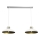 Brilagi - Suspension filaire FLAMENGO 2xE27/60W/230V blanc