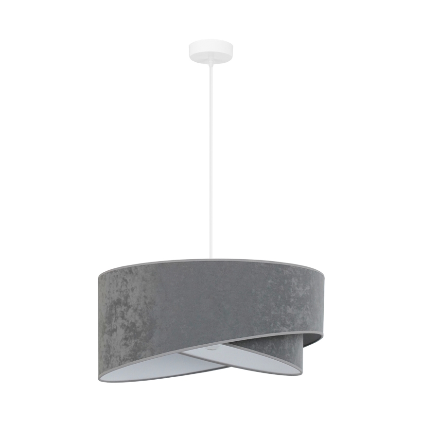 Brilagi - Suspension filaire LED LYRA 1xE27/15W/230V gris/blanc