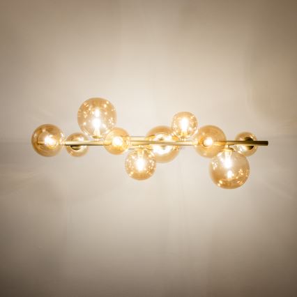 Brilagi - Suspension filaire LED MILLA 10xG9/3W/230V doré