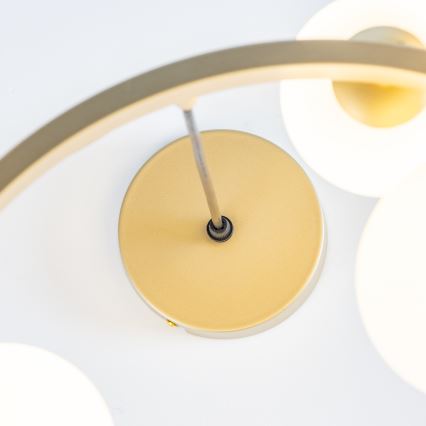 Brilagi - Suspension filaire LED MILLA 15xG9/3W/230V doré/blanc