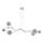 Brilagi - Suspension filaire LED MISTEL 6xG9/3W/230V chrome brillant/fumé