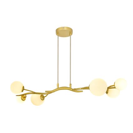 Brilagi - Suspension filaire LED MISTEL 6xG9/3W/230V doré/blanc