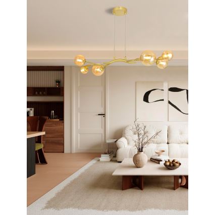 Brilagi - Suspension filaire LED MISTEL 6xG9/3W/230V doré
