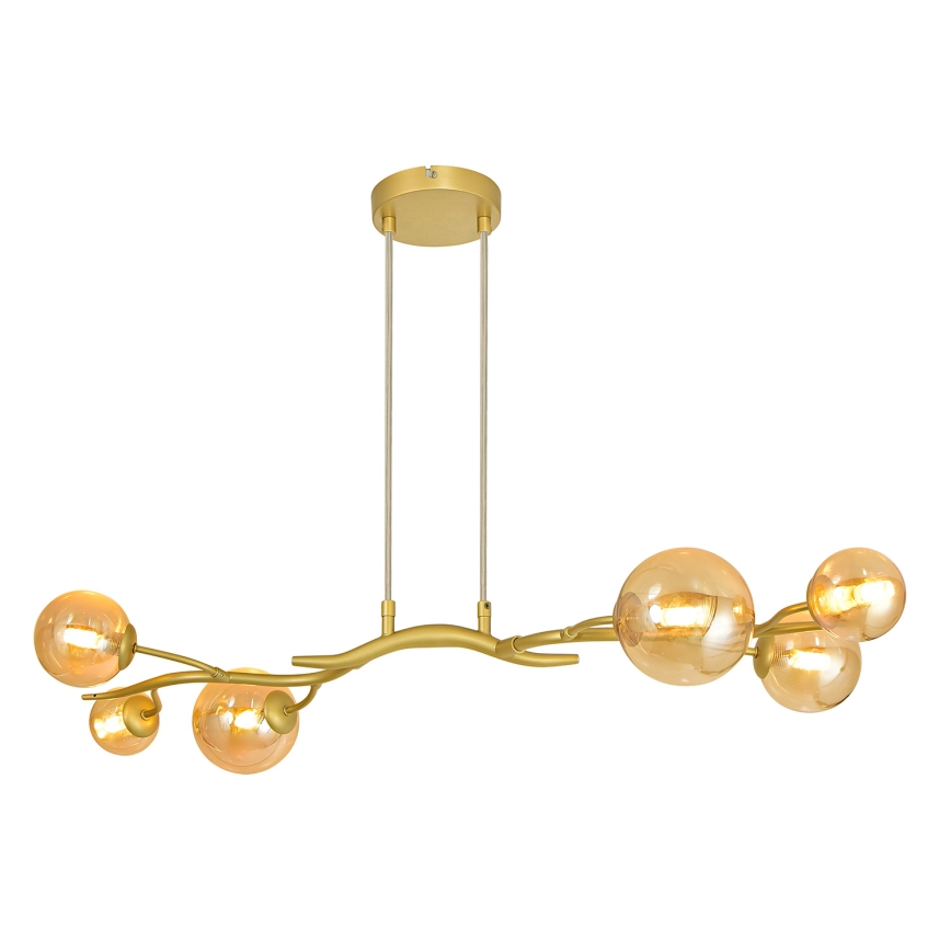 Brilagi - Suspension filaire LED MISTEL 6xG9/3W/230V doré