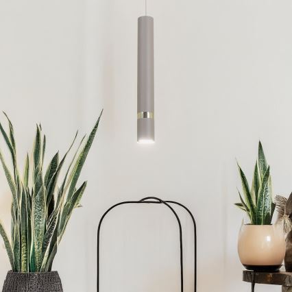 Brilagi - Suspension filaire POKER 1xGU10/25W/230V beige/doré