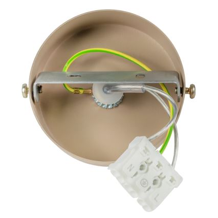 Brilagi - Suspension filaire POKER 1xGU10/25W/230V beige/doré