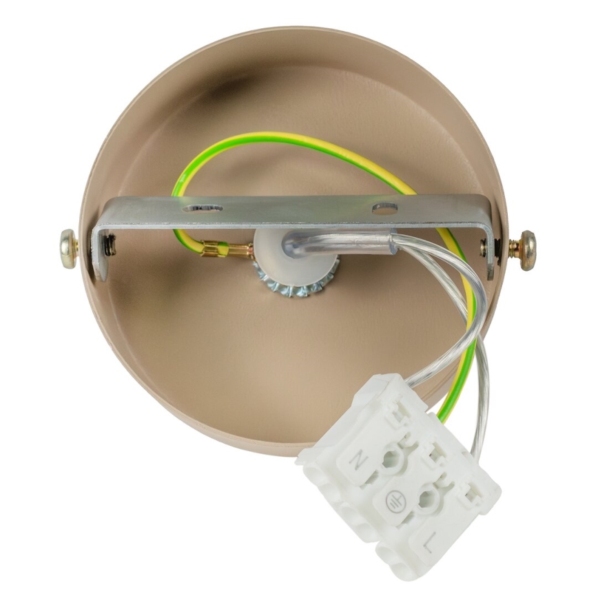 Brilagi - Suspension filaire POKER 1xGU10/25W/230V beige/doré