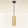 Brilagi - Suspension filaire SELE 1xGU10/30W/230V noir/doré