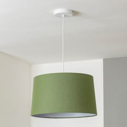 Brilagi - Suspension LED à câble CERIA, 1× E27/40W/230V, Ø 45 cm, vert