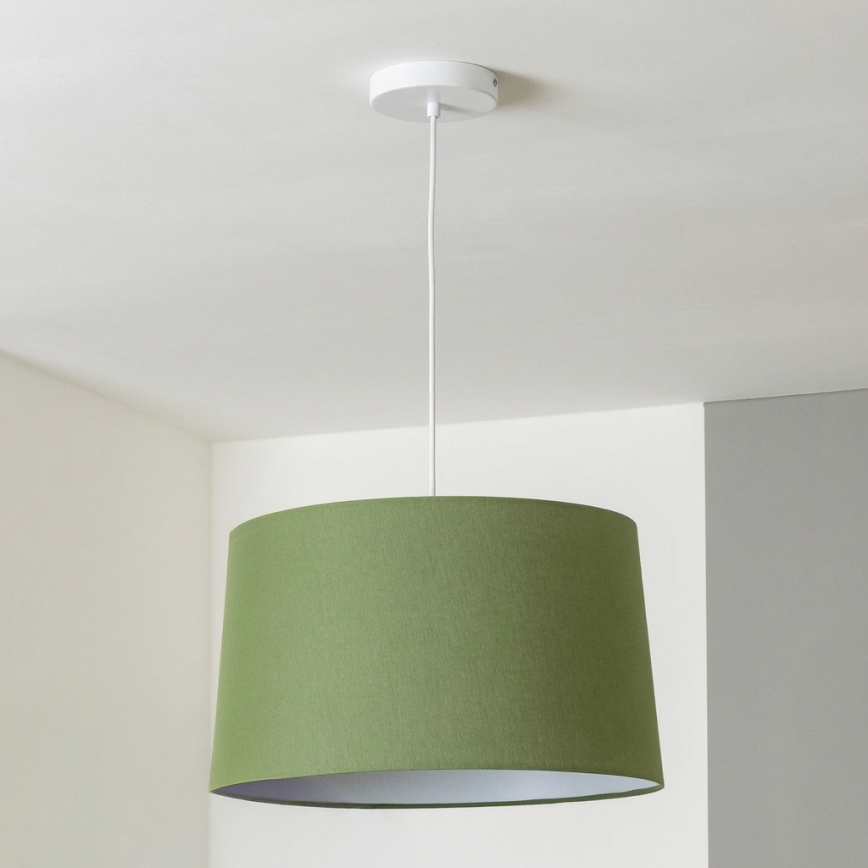 Brilagi - Suspension LED à câble CERIA, 1× E27/40W/230V, Ø 45 cm, vert