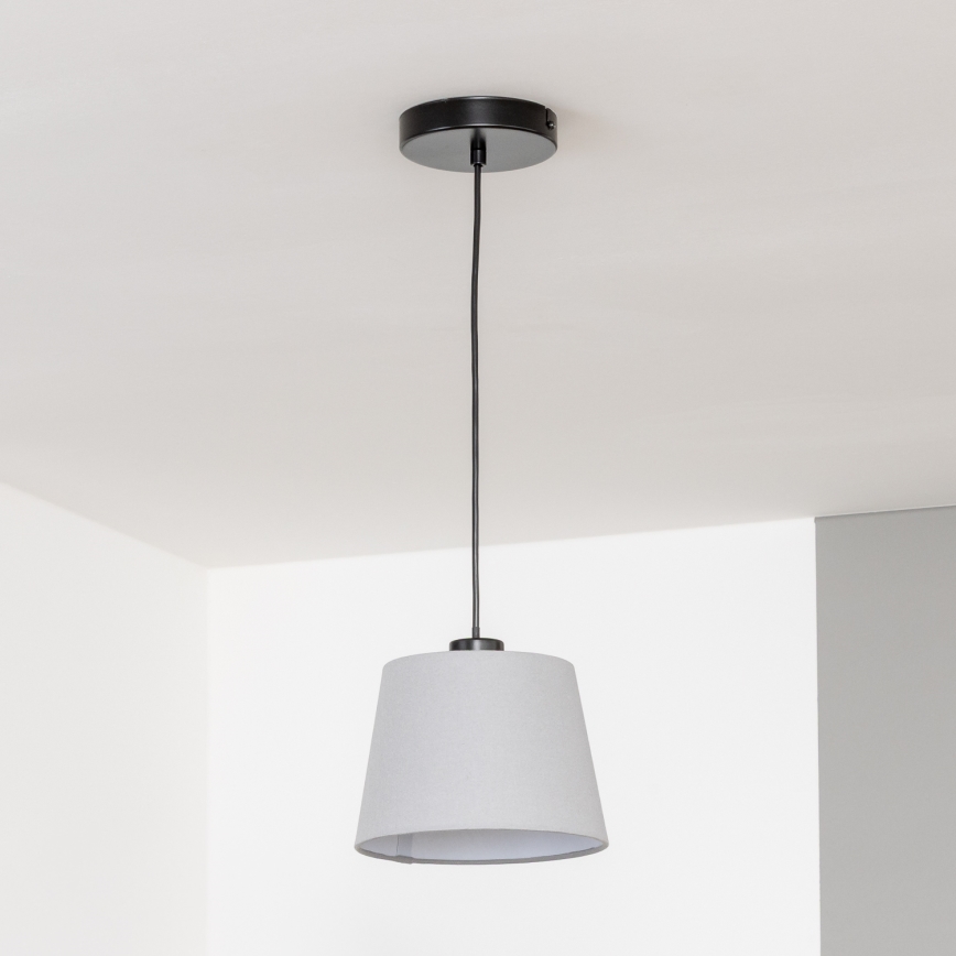 Brilagi - Suspension LED CERIA sur câble 1xE27/40W/230V Ø 20,5 cm gris