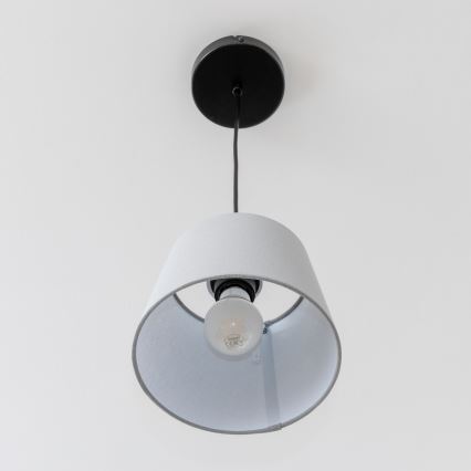 Brilagi - Suspension LED CERIA sur câble 1xE27/40W/230V Ø 20,5 cm gris