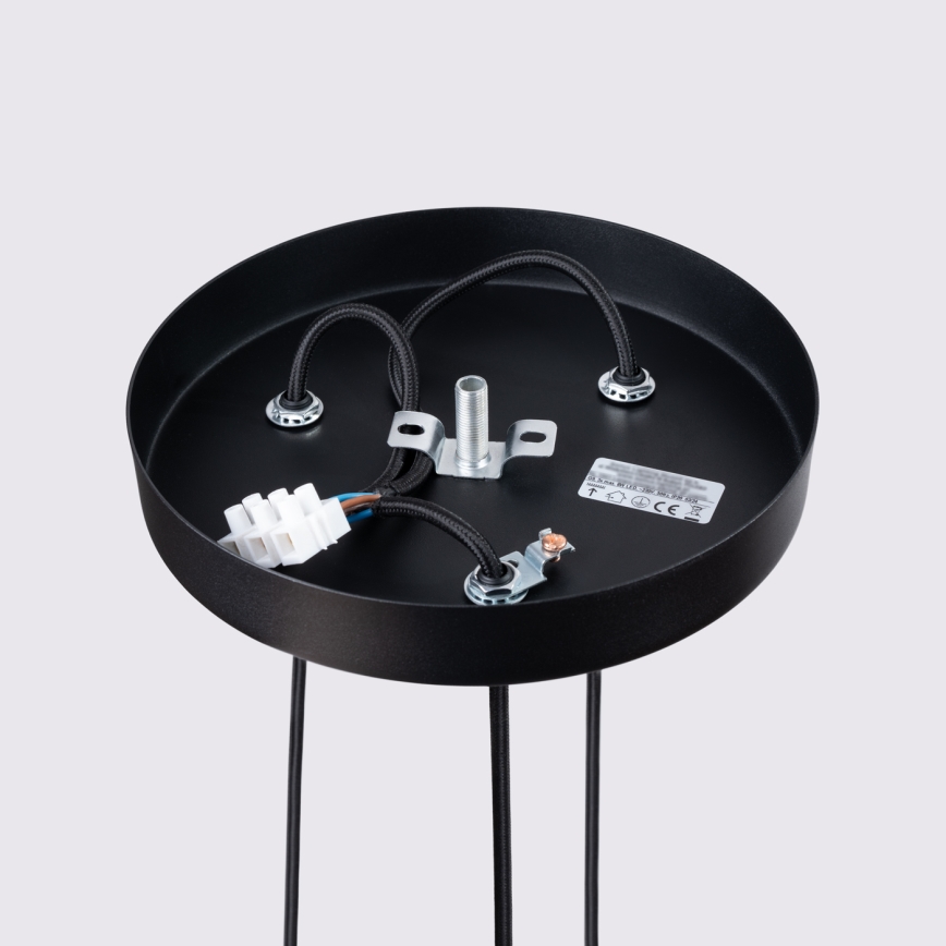 Brilagi - Suspension LED CRESTO sur câble, 3x GU10/10W/230V, noir