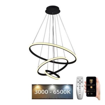Brilagi - Suspension LED dimmable sur câble CIRCLE LED/90W/230V 3000-6500K Ø 60 cm + télécommande