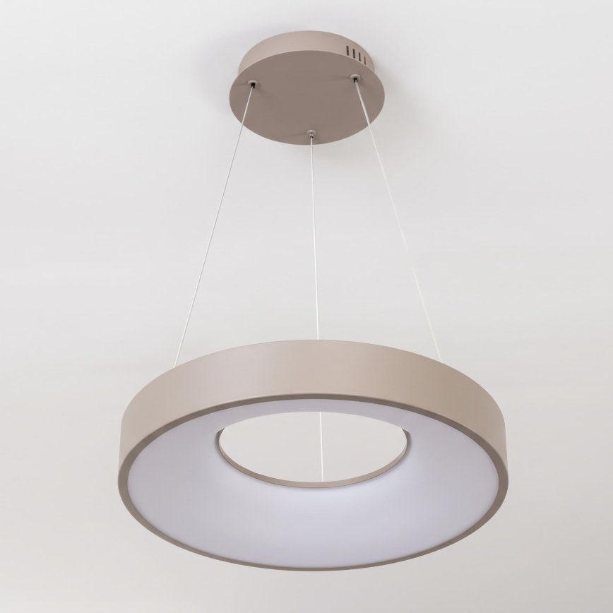 BRILAGI - suspension LED dimmable sur câble FALCON II LED/67W/230V 3000-6500K Ø 40 cm beige + télécommande