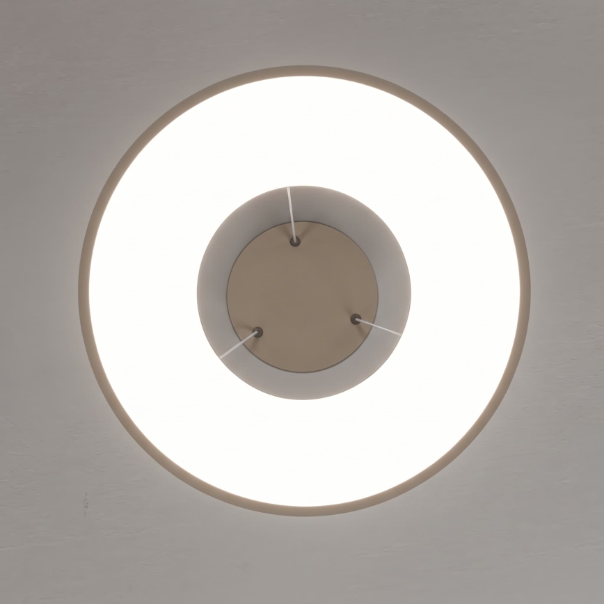 BRILAGI - suspension LED dimmable sur câble FALCON II LED/67W/230V 3000-6500K Ø 40 cm beige + télécommande