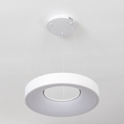 Brilagi - Suspension LED dimmable sur câble FALCON II LED/67W/230V 3000-6500K Ø 40 cm blanc + télécommande