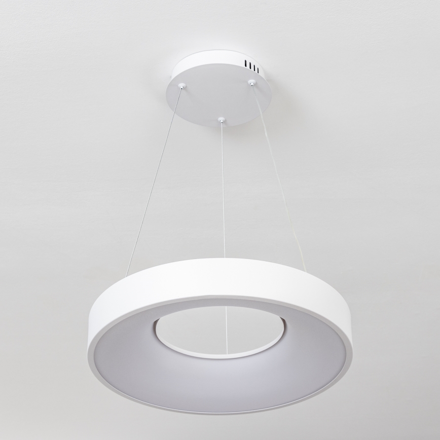 Brilagi - Suspension LED dimmable sur câble FALCON II LED/67W/230V 3000-6500K Ø 40 cm blanc + télécommande
