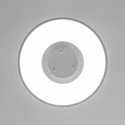 Brilagi - Suspension LED dimmable sur câble FALCON II LED/67W/230V 3000-6500K Ø 40 cm blanche + télécommande