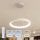 Brilagi - suspension LED dimmable sur câble FALCON SLIM LED/42W/230V 3000-6500K Ø 50 cm blanc + télécommande