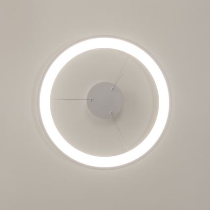 Brilagi - suspension LED dimmable sur câble FALCON SLIM LED/42W/230V 3000-6500K Ø 50 cm blanc + télécommande