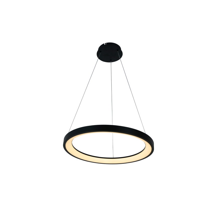 Brilagi - Suspension LED dimmable sur câble FALCON SLIM LED/42W/230V 3000-6500K diam. 50 cm noir + télécommande