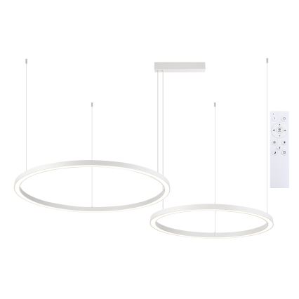 Brilagi - Suspension LED dimmable sur câble PORTOFINO LED/98W/230V 3000-6000K blanche + télécommande