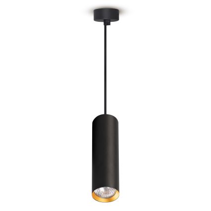Brilagi - Suspension LED RGBW dimmable sur câble SELE 1x GU10 / 4,8W / 230V / 3000K noir/doré + télécommande