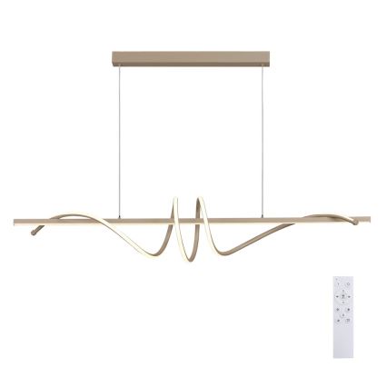 BRILAGI - Lustre LED dimmable sur câble SIGNATURE LED/50W/230V 3000-6000K 120 cm beige + télécommande