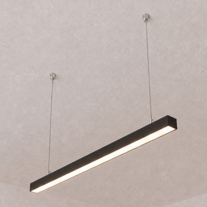 Brilagi - Suspension LED FULLDAY LED/20/30/40W/230V 2700/4000/6000K 120 cm noire