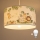 Brilagi - Suspension LED pour enfant sur câble BOBO 1xE27/60W/230V Ø 35 cm blanc/jungle