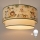 Brilagi - Suspension LED pour enfants sur câble BOBO 1xE27/60W/230V Ø 40 cm crème/vert/jungle